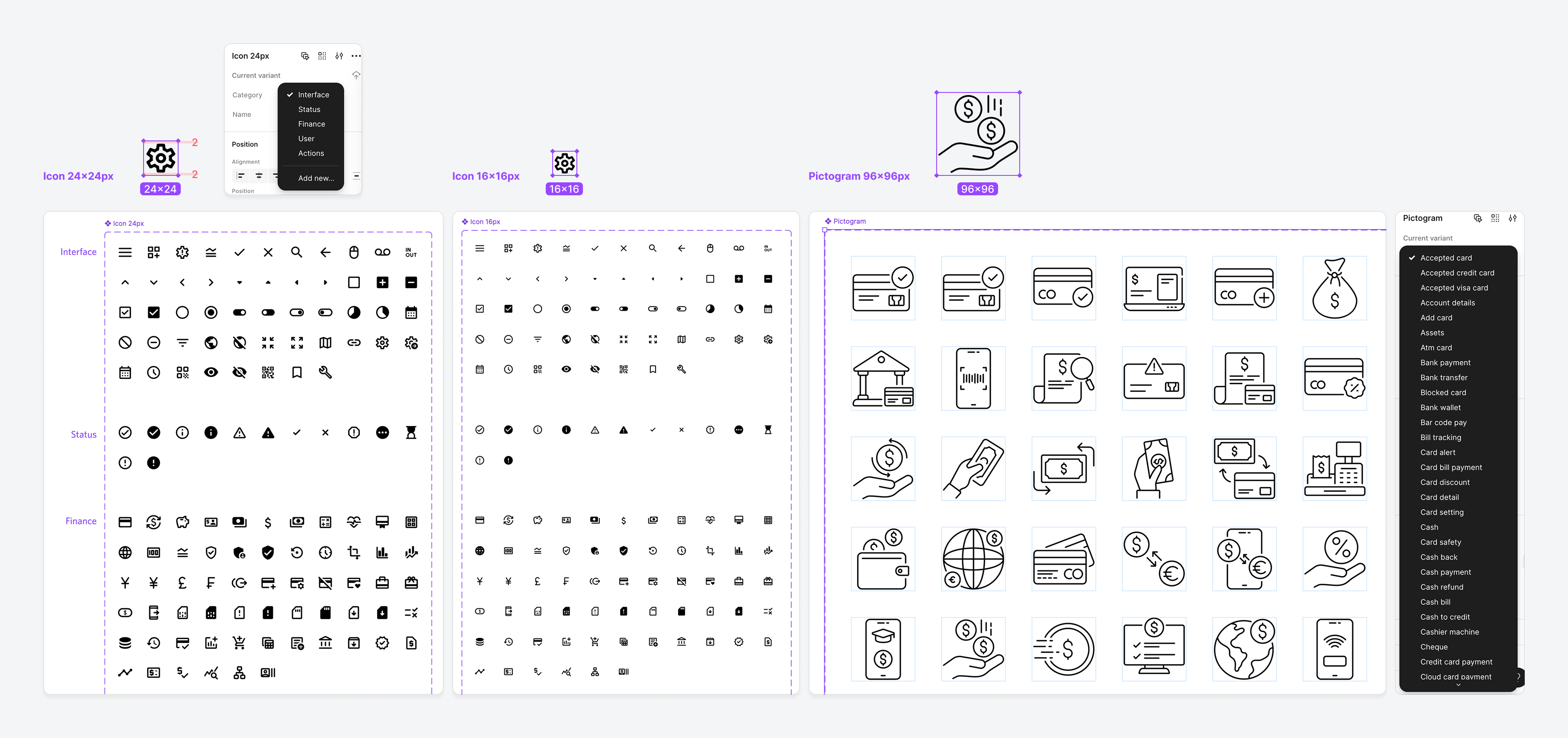 Icon and Pictogram Library