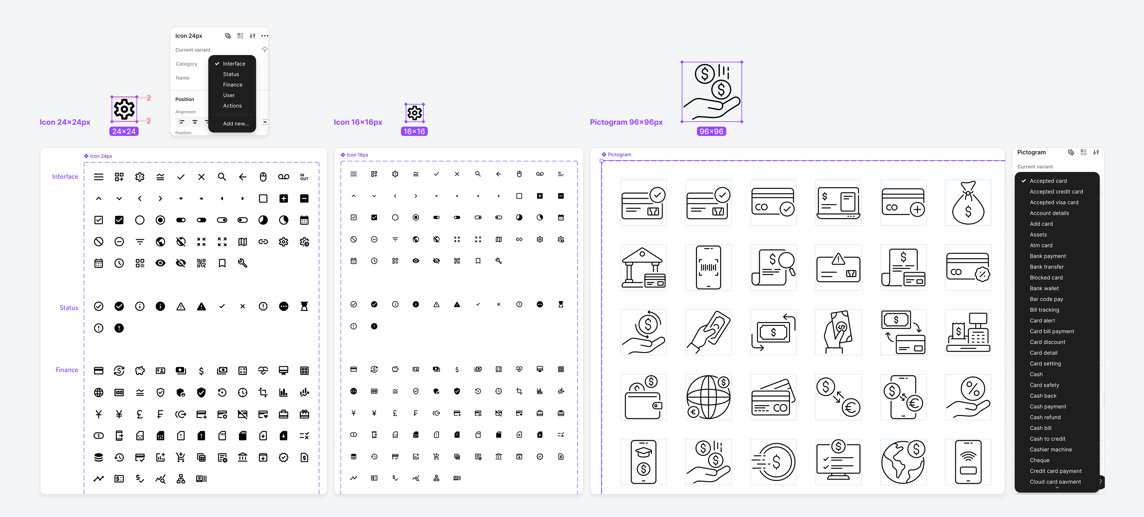 Icon and Pictogram Library