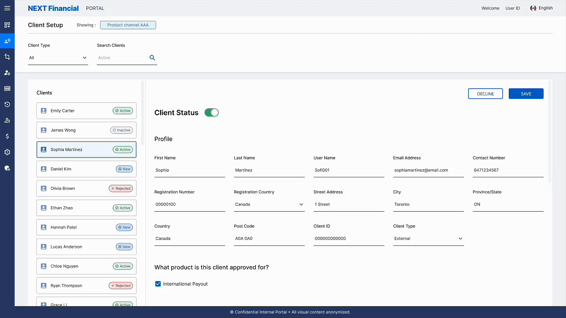 Side Navigation Redesign