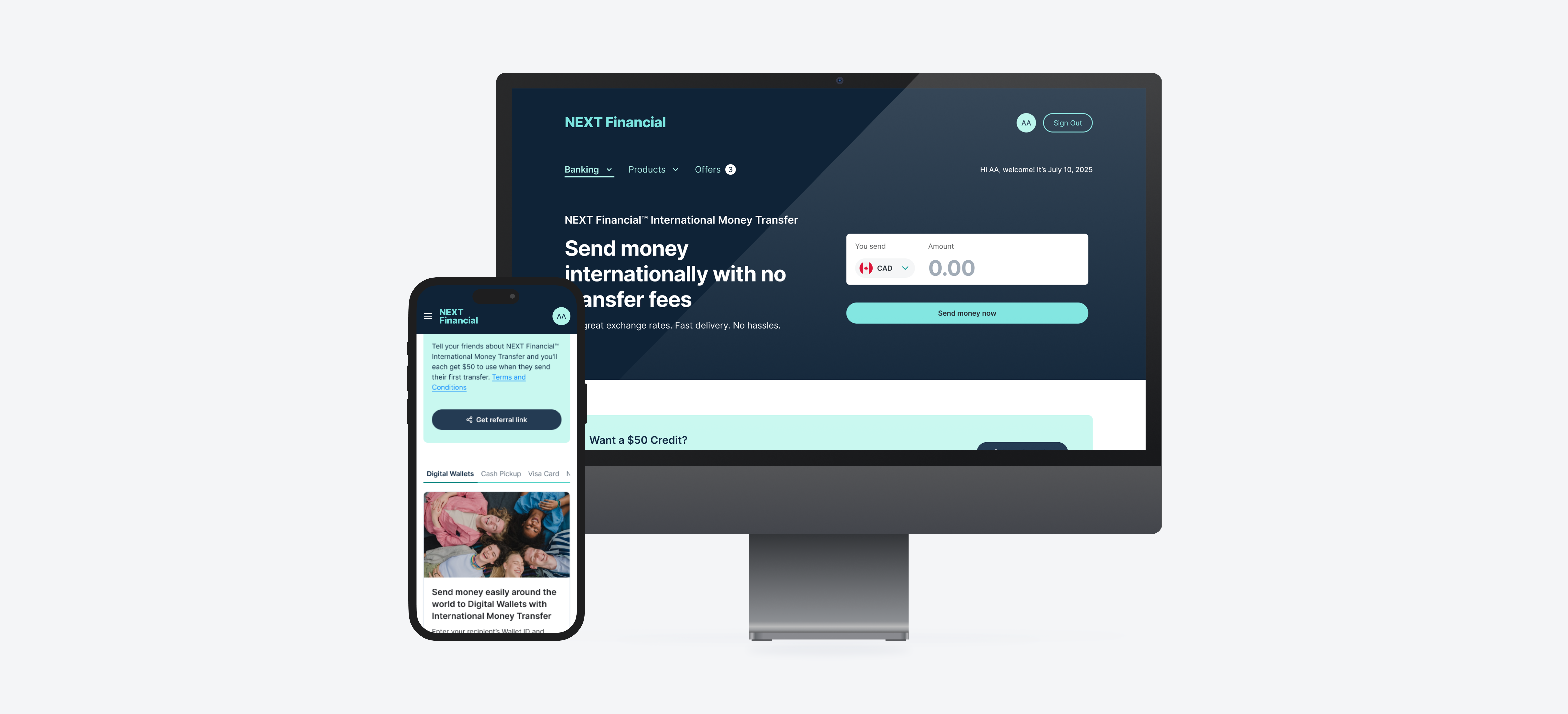 Global Payments UX preview
