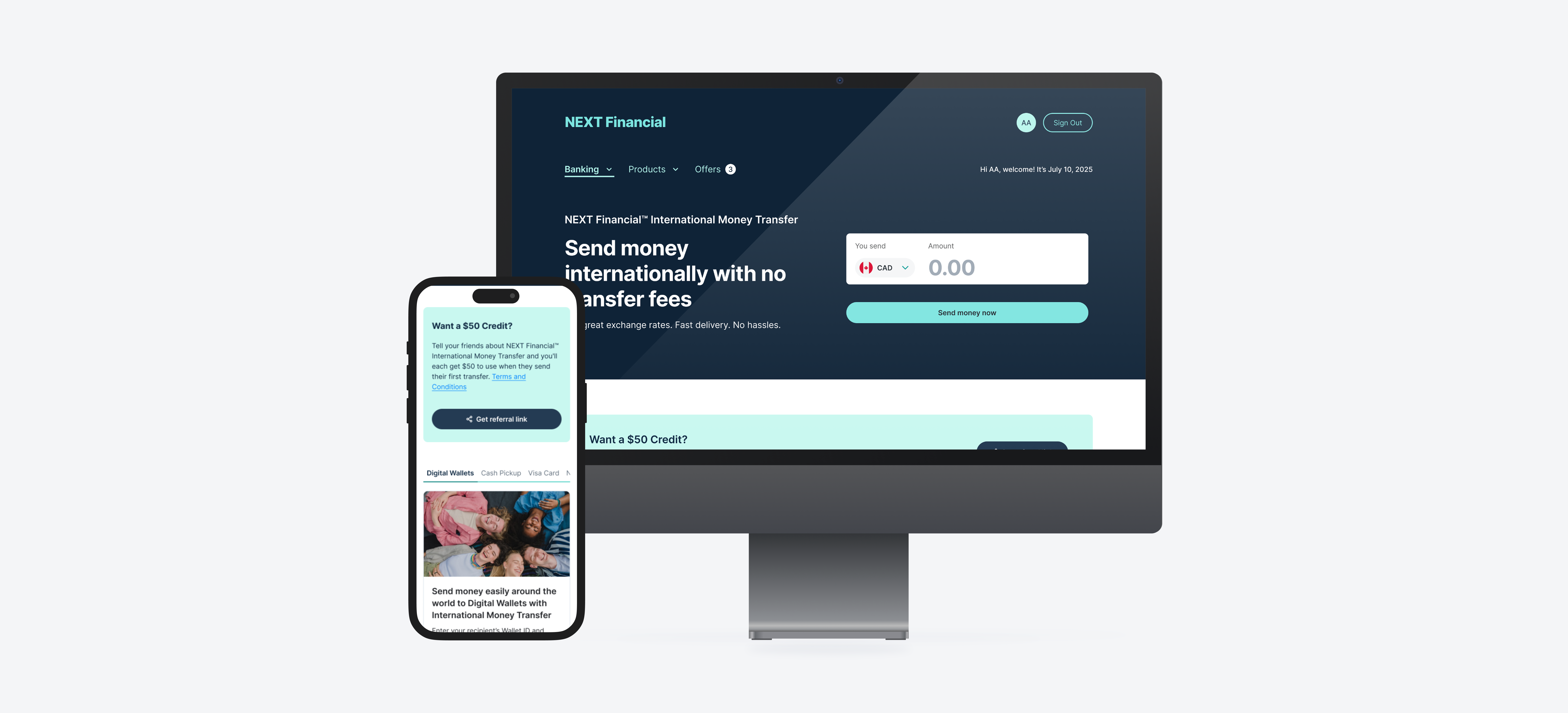 Global Payments UX preview
